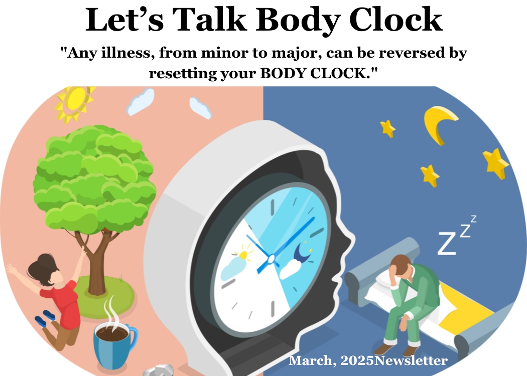 You are currently viewing Body Clock (Circadian Rhythm)
